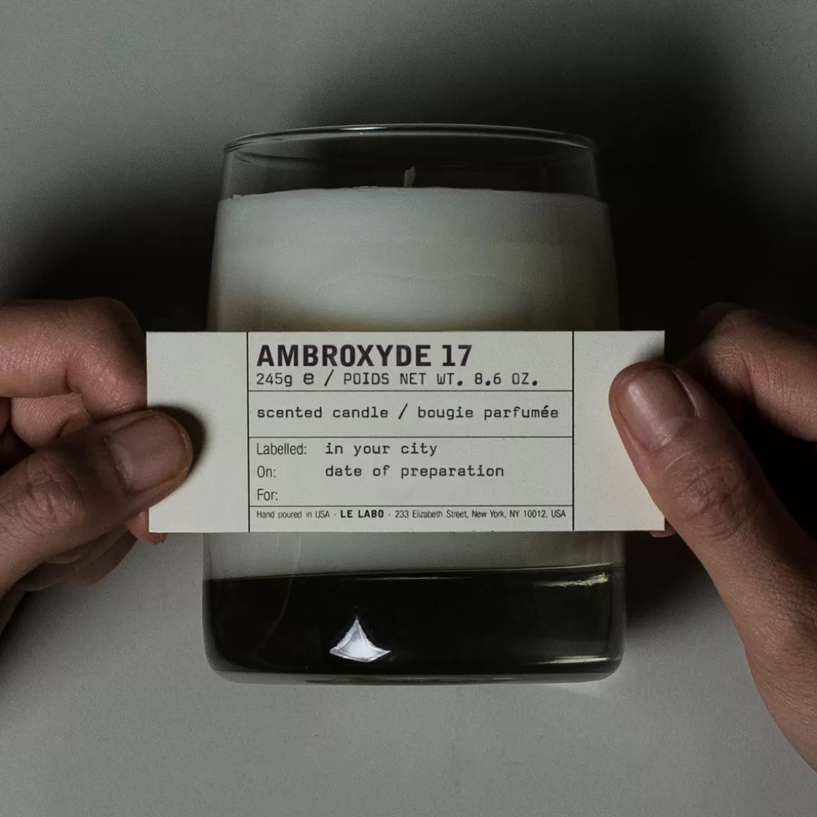 Le Labo Classic Candle-Ambroxyde 17