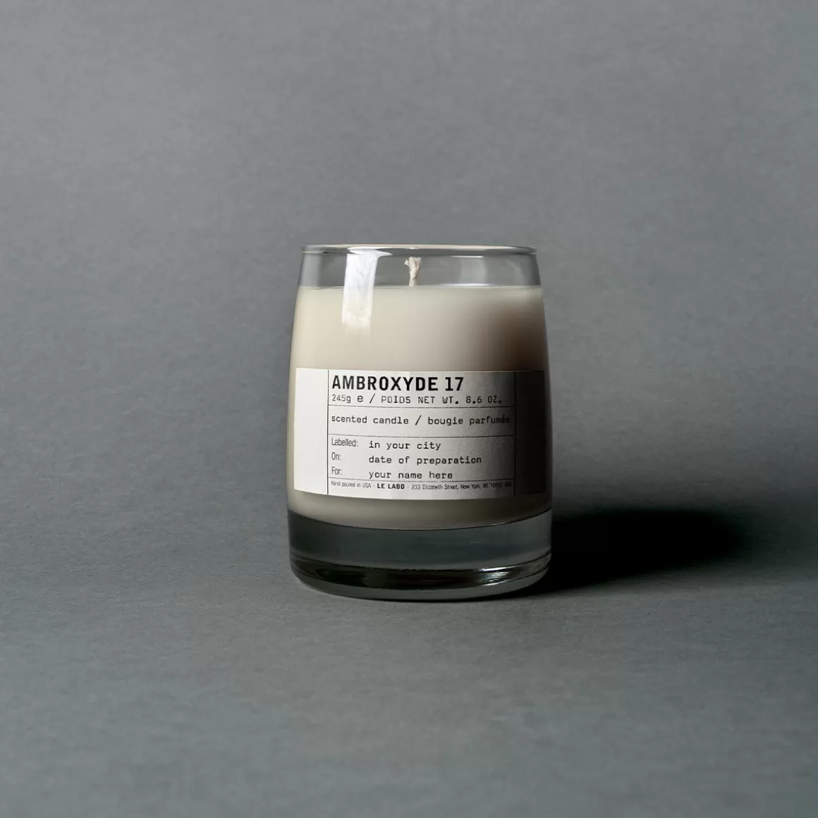 Le Labo Classic Candle-Ambroxyde 17