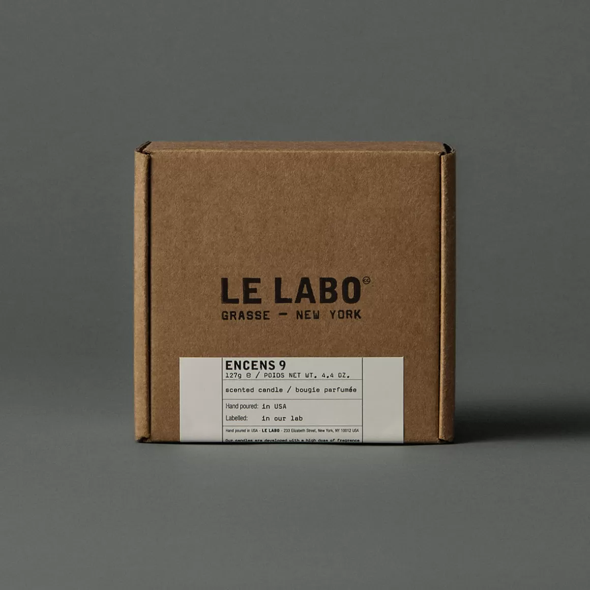 Le Labo Concrete Candle-Encens 9