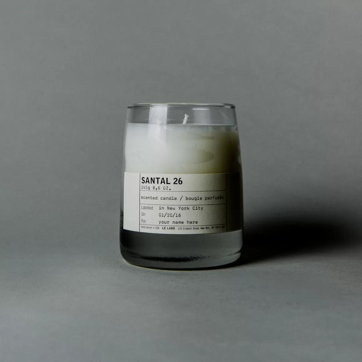 Le Labo Classic Candle-Santal 26